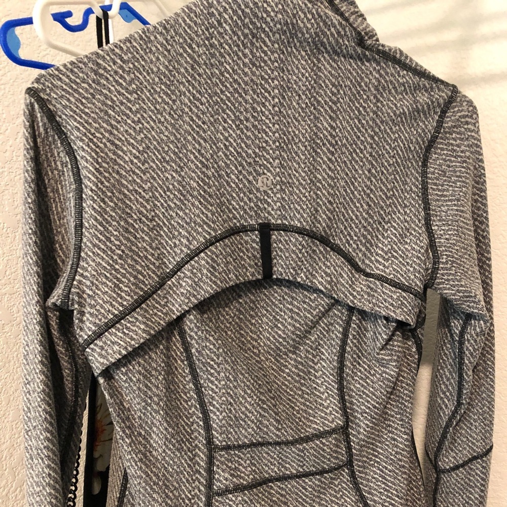 lululemon athletica Gray Patterned Jacket